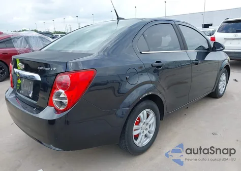 2014 Chevrolet Sonic Lt Auto z USA, uszkodzony, nr VIN 1G1JC5SH6E4226032